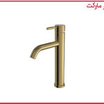 شیر روشویی پایه بلند مارینو طلا شودر