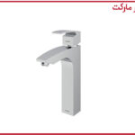 شیر روشویی پایه بلند باواریا کروم شودر