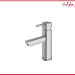 شیر روشویی شودر مدل یونیک کروم مات