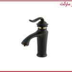شیر روشویی شودر مدل لوکا مشکی طلا