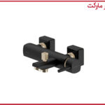 شیر حمام شودر مدل یونیک مشکی کروم