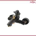 شیر حمام شودر مدل لوکا مشکی طلا