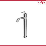 شیر روشویی پایه بلند شودر مدل لوکا کروم