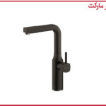 شیر آشپزخانه شودر مدل یونیک مشکی کروم