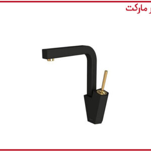 شیر آشپزخانه شودر مدل تیفانی مشکی طلا