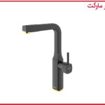 شیر آشپزخانه شودر مدل یونیک مشکی طلا