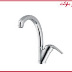 شیر آشپزخانه شودر مدل پاریس کروم