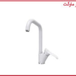 شیر آشپزخانه شودر مدل لرد سفید کروم