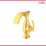شیر روشویی شودر مدل گلوریس طلامات