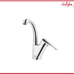 شیر روشویی زدرا شودر مدل مانا کروم