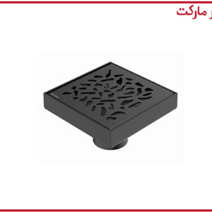 کفشور حمام شودر لیدز 10*10 برنجی مشکی