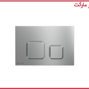 کلید فلاش تانک توکار شودر مدل رن سفید کروم