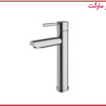 شیر روشویی پایه بلند شودر مدل موناکوپلاس کروم