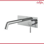 شیر روشویی یک تکه توکار روگن کروم شودر