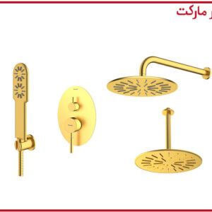 شیر حمام تیپ3 توکار روگن طلامات شودر