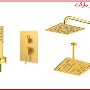 شیر حمام تیپ3 توکار طلامات رومر شودر