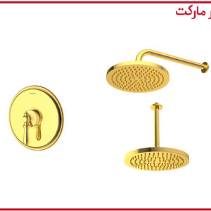 شیر حمام تیپ1 توکار زیگموند طلا شودر