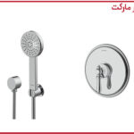 شیر حمام تیپ2 توکار زیگموند کروم شودر