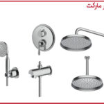 شیر حمام تیپ4 توکار زیگموند کروم شودر