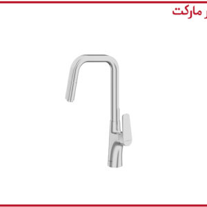 شیر آشپزخانه شودر مدل آخن کروم مات