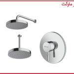 شیر حمام تیپ 1 توکار مارینو کروم شودر