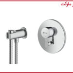 شیر توالت توکار مارینو کروم شودر