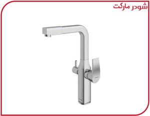 شیر آشپزخانه دو منظوره شودر مدل یونیک پلاس کروم