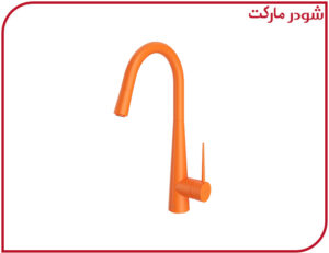 شیر آشپزخانه شاوری شودر مدل ایتن نارنجی