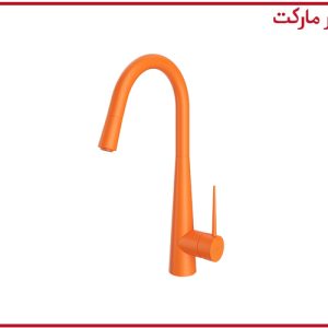 شیر آشپزخانه شاوری شودر مدل ایتن نارنجی