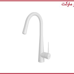 شیر آشپزخانه شاوری شودر مدل ایتن سفید