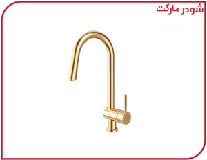 شیر آشپزخانه شاوری شودر مدل موناکوپلاس طلا