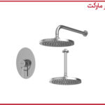 شیر حمام تیپ1 توکار روگن ABS کروم شودر