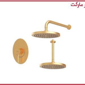 شیر حمام تیپ1 توکار روگن ABS طلامات شودر