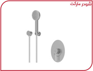 شیر حمام تیپ2 توکار روگن ABS کروم مات شودر