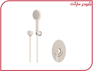 شیر حمام تیپ2 توکار روگن ABS شیری کروم شودر
