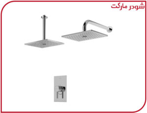 شیر حمام تیپ1 توکار رومر ABS کروم شودر