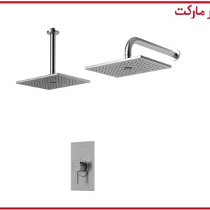 شیر حمام تیپ1 توکار رومر ABS کروم مات شودر