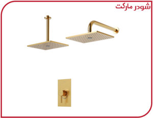 شیر حمام تیپ1 توکار رومر ABS طلامات شودر