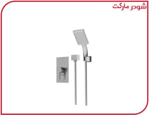 شیر حمام تیپ2 توکار رومر ABS کروم مات شودر