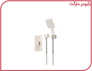 شیر حمام تیپ2 توکار رومر ABS شیری کروم شودر