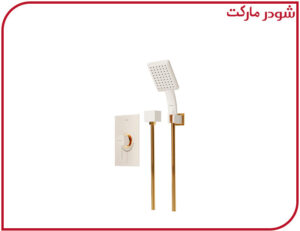 شیر حمام تیپ2 توکار رومر ABS شیری کروم شودر