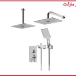 شیر حمام تیپ4 توکار رومر ABS کروم شودر