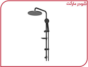 علم دوش حمام بلونا مشکی شودر