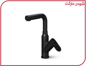 شیر آشپزخانه اسمارت مشکی شودر