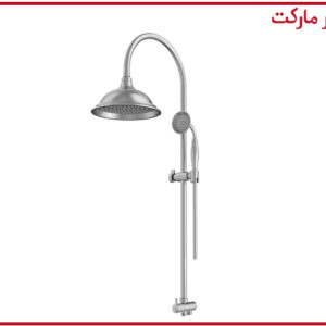 علم دوش حمام ونتو کروم مات شودر