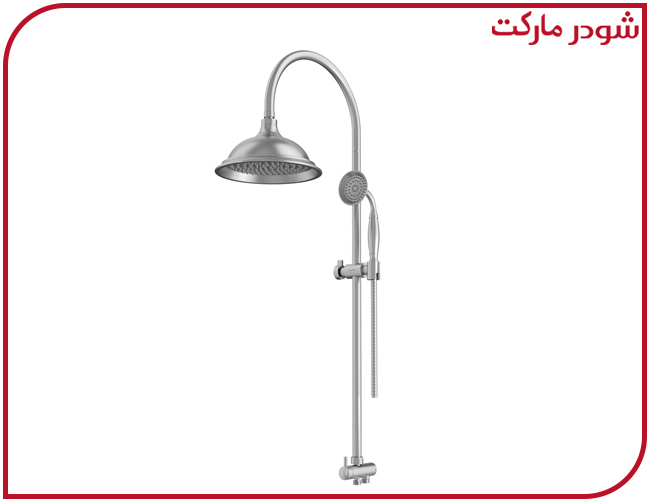 rainshower-vento-chromemat-shouder-market علم دوش حمام ونتو کروم مات شودر