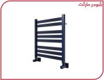 حوله خشک کن 60*50 مکعبی سورمه ای شودر