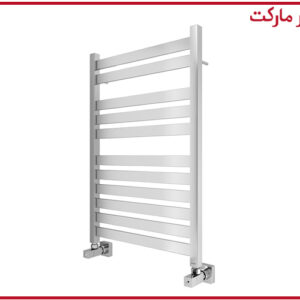 حوله خشک کن 80*50 مکعبی کروم شودر
