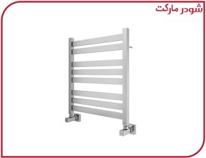 حوله خشک کن 60*50 مکعبی کروم مات شودر