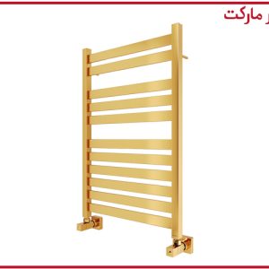 حوله خشک کن 80*50 مکعبی طلایی شودر
